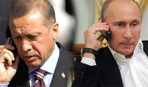 El presidente turco modifica sus declaraciones tras hablar con Putin